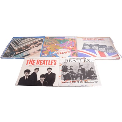 Lot 207 - Collection of LP vinyl records - The Beatles compilations and other recordings