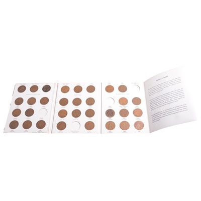 Lot 175 - Coin Collector's Folder of GB Pennies (1926-1967).