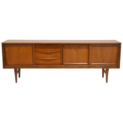 Lot 360 - Elliotts of Newbury teak dining room suite