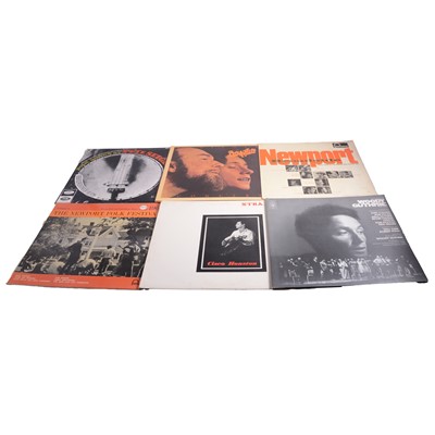 Lot 226 - Four boxes of assorted LP vinyl and other media - easy listening, folk, concert hall