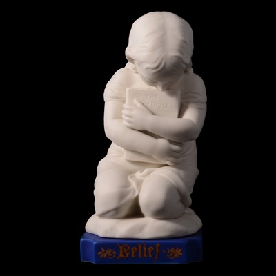 Lot 65 - Victorian John Bell parian model 'Belief', on...