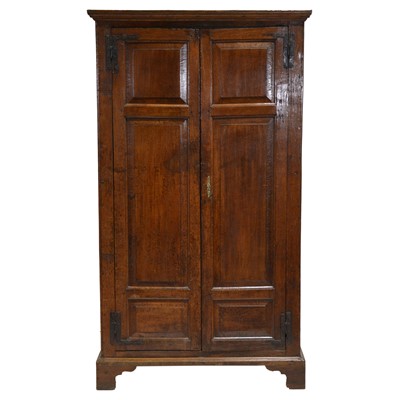 Lot 402 - Joined oak cupboard