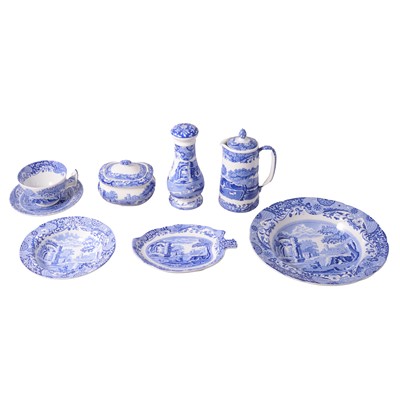 Lot 54 - Large collection of Spode Italian pattern pottery dinner and breakfast wares
