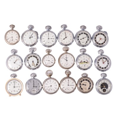 Lot 1144 - Eighteen Ingersoll pocket watches