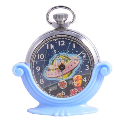 Lot 1139 - Ingersoll - a Dan Dare automaton pocket watch