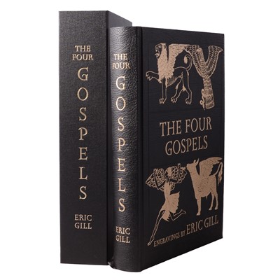 Lot 78 - Folio Society - Eric Gill (engravings), The Four Gospels, Folio Society 2007.