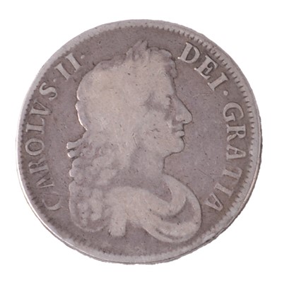 Lot 183 - Charles II silver crown (1676).