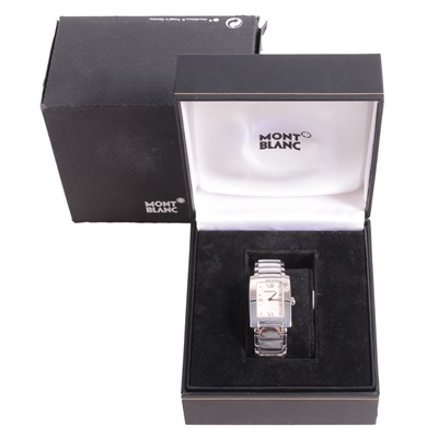 Lot 1068A - Montblanc - a Profile Elegance wristwatch