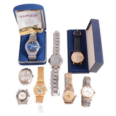 Lot 1236 - A quantity of wristwatches, as found.