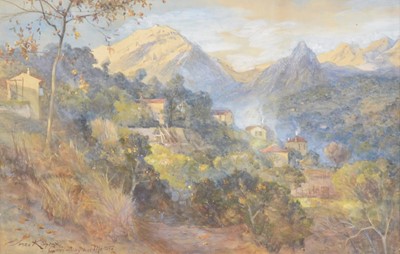 Lot 225 - James Scott Kinnear, Carpi valley near Mentone