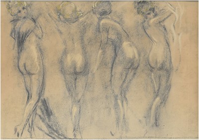 Lot 279 - Louis Icart, Four nudes, Dessins des Femmes, published in 1928, lithograph