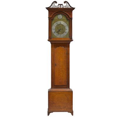 Lot 314 - Scottish oak longcase clock, William Bryson, Kilmarnock