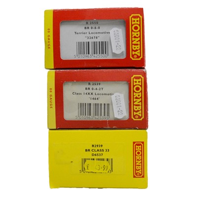 Lot 149 - Hornby (China), three OO gauge model railway locomotives/ diesels