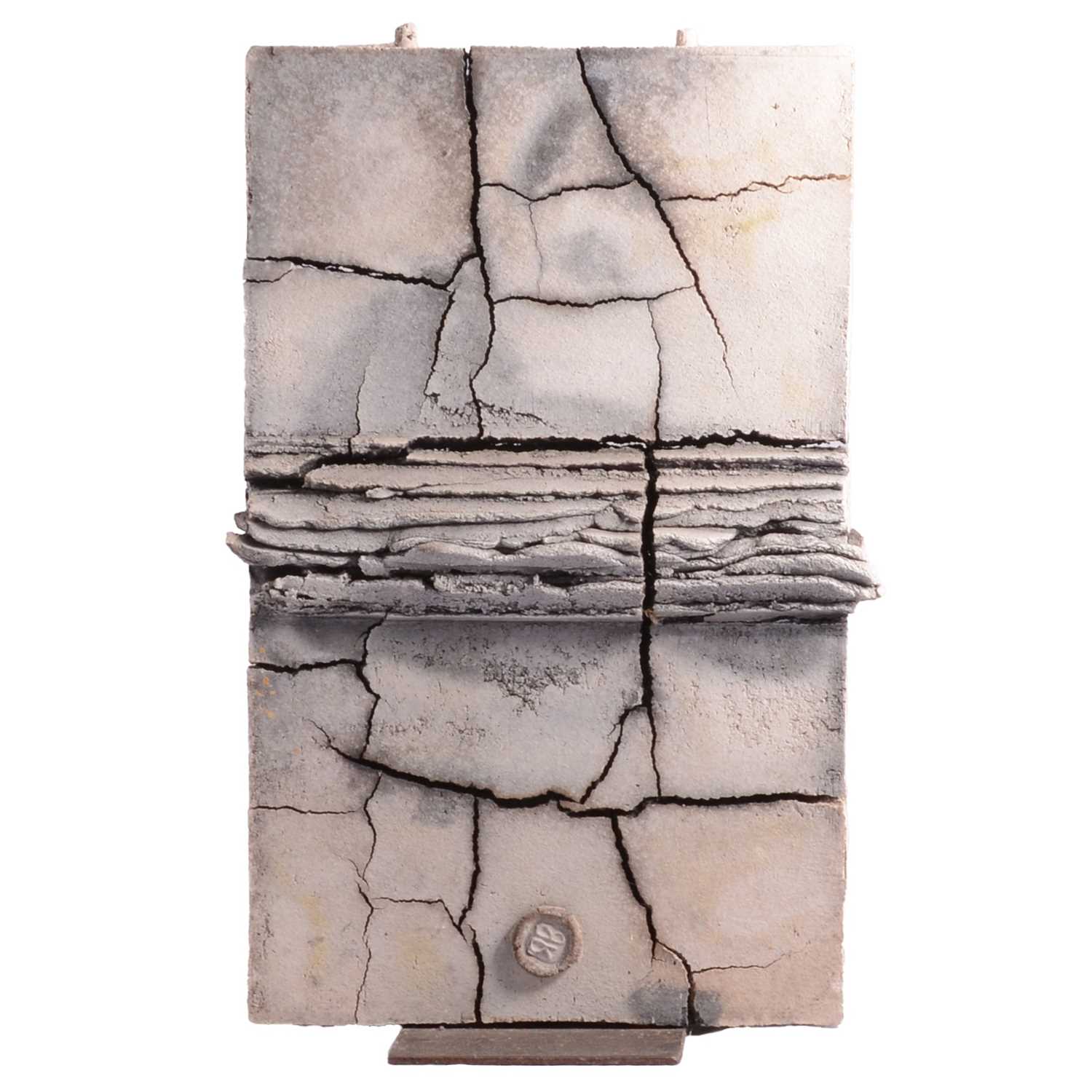 Lot 23 - Large contemporary slab-form sculpture