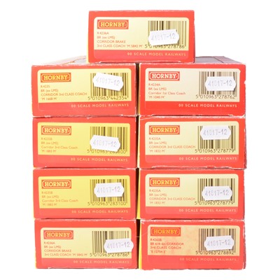 Lot 58 - Hornby (China), nine OO gauge Passenger Coaches
