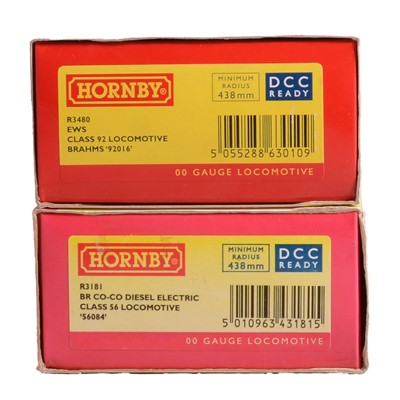 Lot 107 - Two Hornby (China) OO gauge diesel/electric locomotives, DCC ready