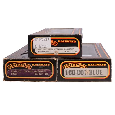 Lot 202 - Mainline Railways OO gauge model railways