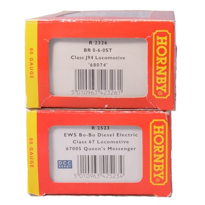 Lot 84 - Hornby (China), two OO gauge locomotives, one DCC ready
