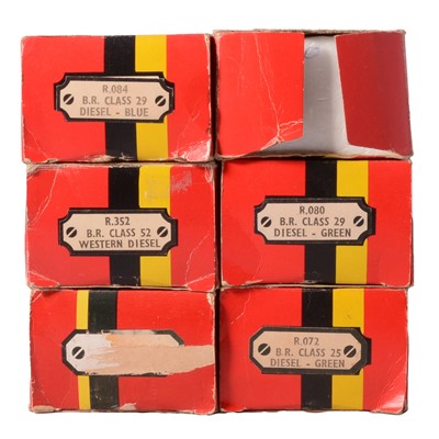 Lot 179 - Six Hornby OO gauge locomotives