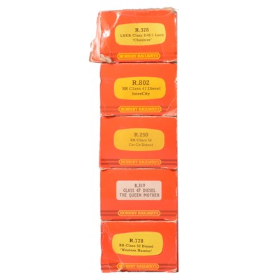 Lot 181 - Five Hornby OO gauge locomotives