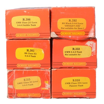 Lot 183 - Six Hornby OO gauge locomotives