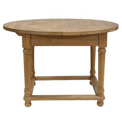 Lot 376 - OKA oak dining table