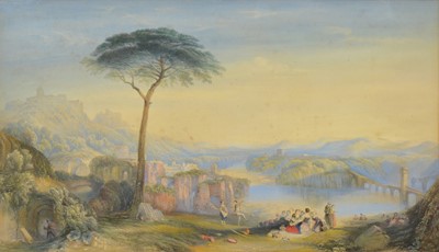 Lot 136 - After Thomas Bush Hardy, harbour scene, and two other prints