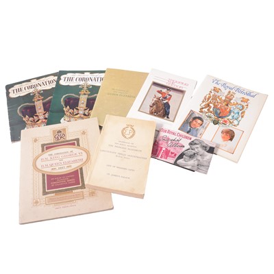 Lot 136 - Royal commemorative ephemera