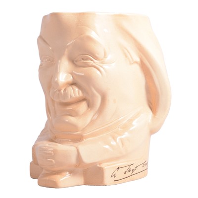 Lot 22 - Ashtead Potter's Guild Lloyd George character jug