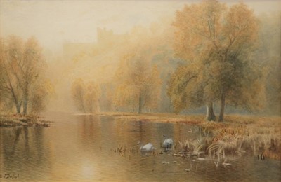 Lot 286 - Edward John Duval, Windsor Castle from the Thames
