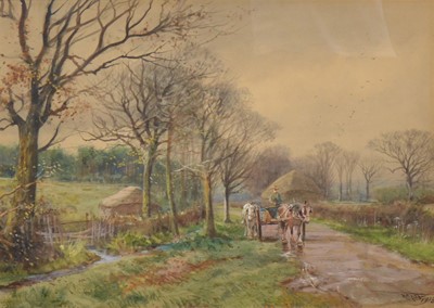 Lot 115 - Henry Charles Fox, Returning Home