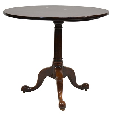 Lot 253 - George III mahogany table