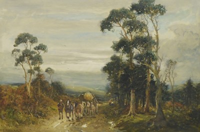 Lot 152 - William Manners, Timber wagon on a Westmoreland Road