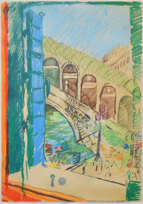 Lot 58 - John Bratby RA (British, 1928-1992)