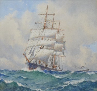 Lot 116 - Samuel John Milton Brown, Barque and steamer out of Liverpool
