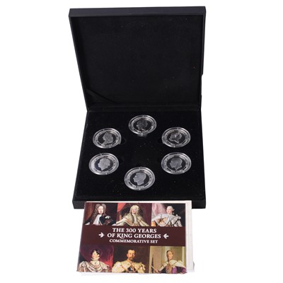 Lot 193 - The 300 Years of King Georges Commemorative Coin Set, Elizabeth II 2014.