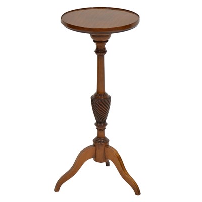 Lot 412 - Small mahogany wine table
