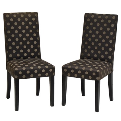 Lot 251 - Pair of contemporary dining chairs
