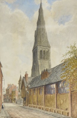 Lot 266 - Albert H Findley, pair of watercolours