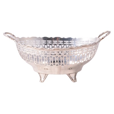 Lot 241 - Scottish silver basket