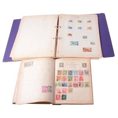 Lot 204 - Small stamp collection in albums and loose, Worldwide, mostly 20th century