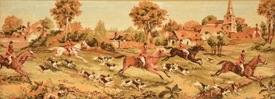 Lot 391 - Mid-20th century hunting tapestry