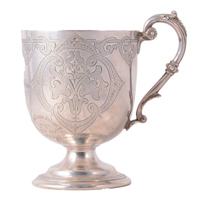 Lot 234 - Victorian silver christening mug