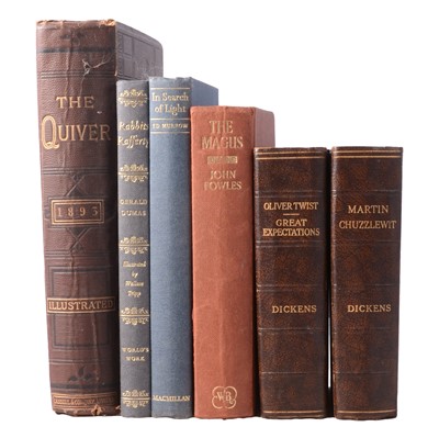 Lot 132 - One box of Foilio Society books, and another box of assorted books