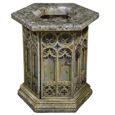 Lot 470 - Composite garden font