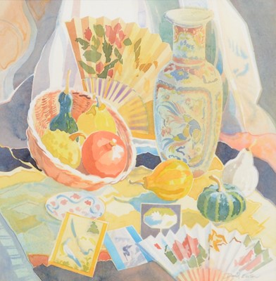 Lot 375 - David Easton, Still Life with Gourds