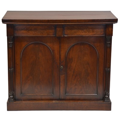 Lot 451 - Victorian mahogany chiffonier base