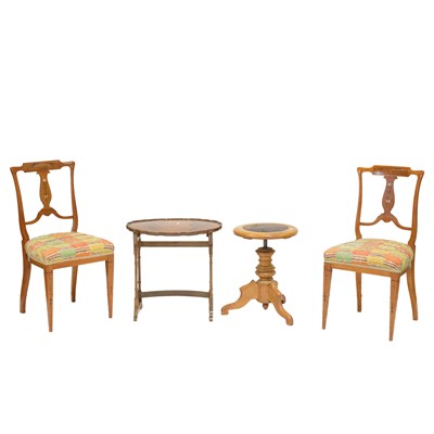 Lot 420 - Small group of Victorian and later firinture