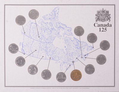 Lot 291 - Collection of worldwide coins and banknotes, some silver content.