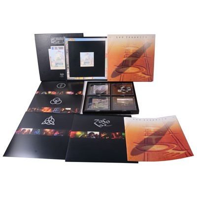 Lot 3 - Led Zeppelin, Soundtrack from the film The Song Remains The Same, and a four CD set